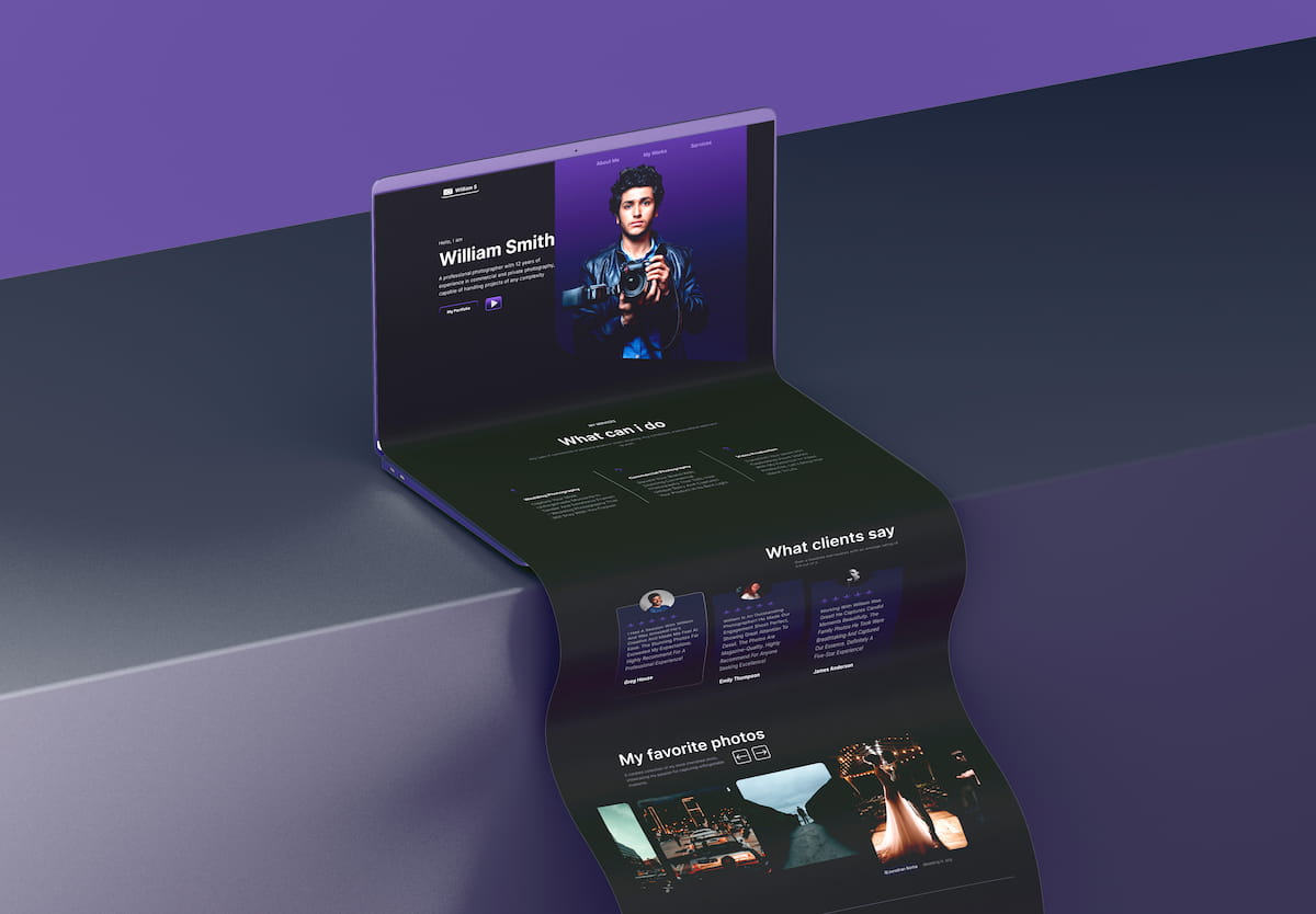 Website design