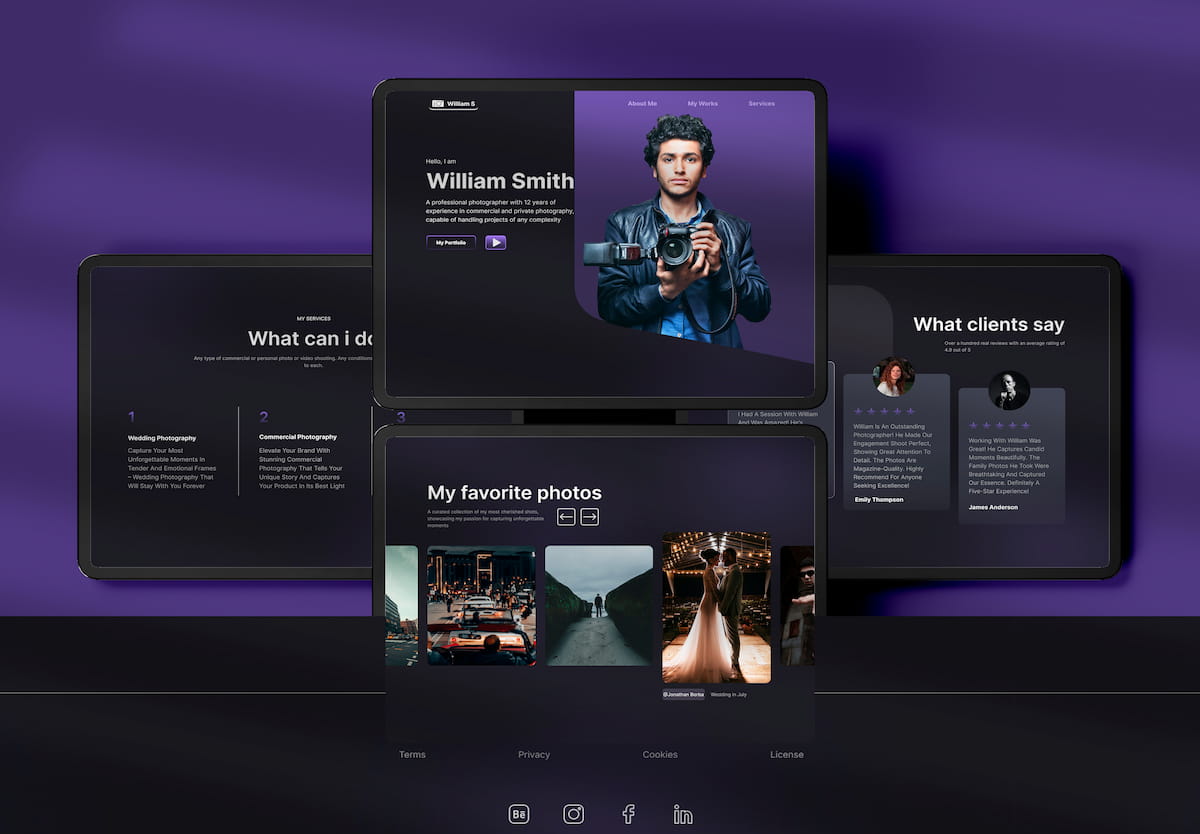 Website design